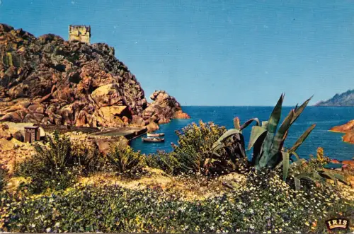 BF14540 porto la tour et le port france front/back image