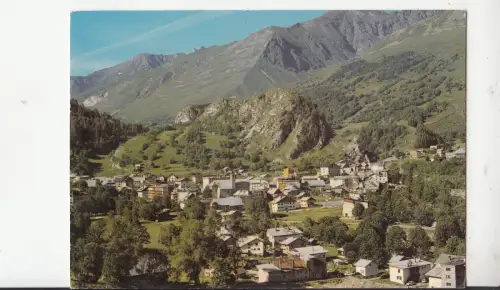 BF19620 valloire vue geenrale et le rocher st pierre france front/back image