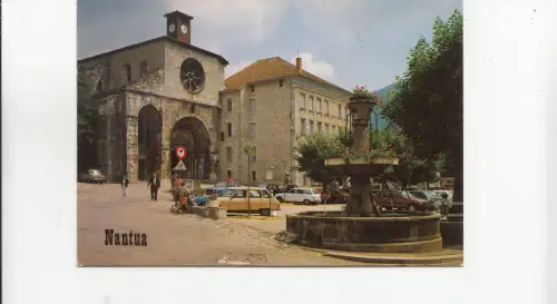 BF21088 eglise saint michel nantua ain france front/back image