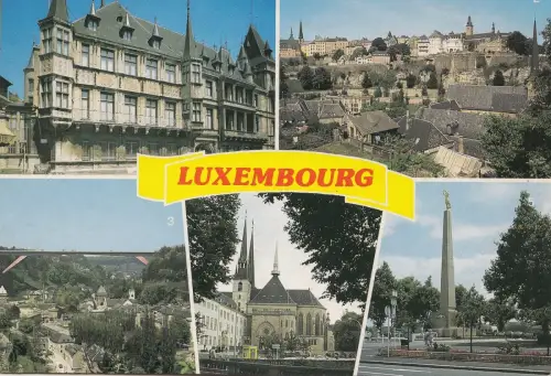 BF24189 Multi Views Luxembourg Front/Back Image