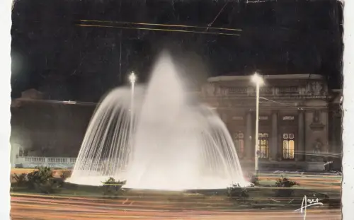 BF21718 toulon palais de justice la fontaine lumineuse france front/back image