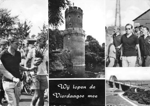B108169 Niederlande Wy lopen de Vierdaagse Mee Tower Bridge Echtfoto UK
