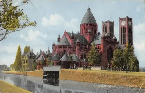 B107667 Niederlande Haarlem Basiliek St. Bavo Basilika Echtfoto UK