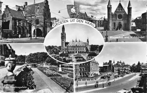 B106440 Niederlande Haag Vredespaleis Binnenhof Ridderzaal Hofweg