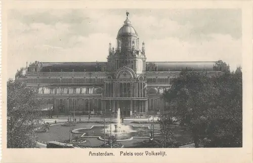 B106157 Niederlande Amsterdam Paleis voor Volksvlijt Brunnen