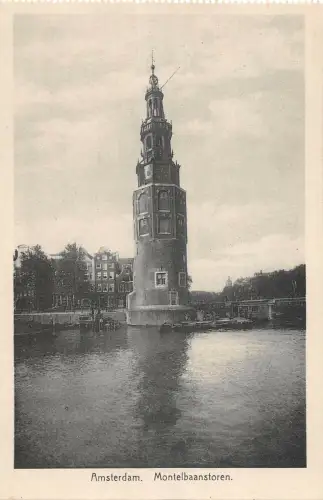 B106138 Niederlande Amsterdam Montelbaanstoren Tower Tour