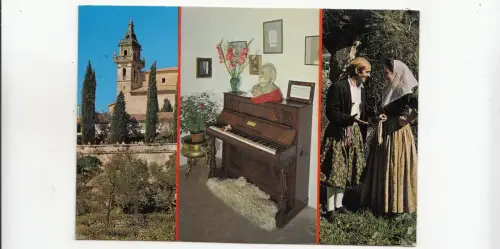 BF29300 mallorca valldemosa baleares spian front/back image