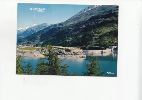 BF20998 tignes savoie le village de tignes france front/back image