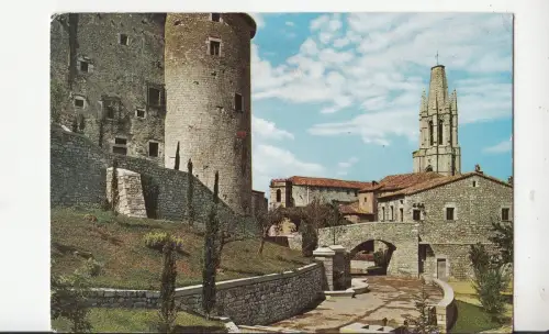 BF24256 gerona promenade archeologique et saint gelix italy front/back image