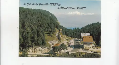 BF21085 le col de la faucille ain vue panoramique du col france front/back image