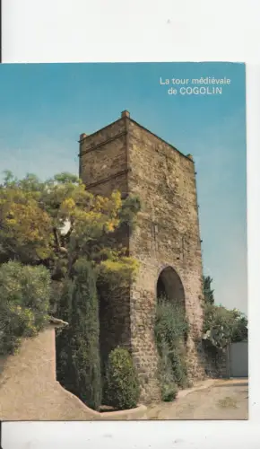 BF20123 la tour medievvale de cogolin france front/back image
