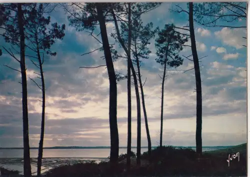 BF24877 coucher de soleil france front/back image