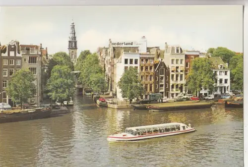 BF29468 amsterdam de amstel met zuiderkerk netherland front/back image