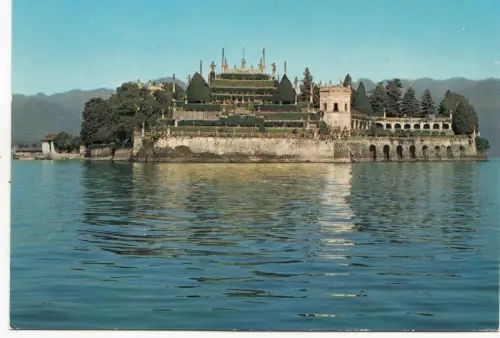 BF13631 isola bella lago maggiore italy front/back image