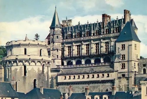 BF15494 amboise i et l le chateau france front/back image