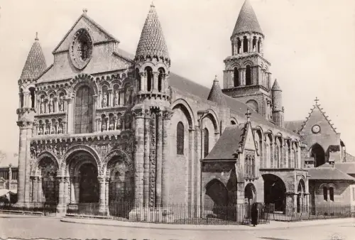 BF15263 poitiers eglise notre dame la grande france front/back image