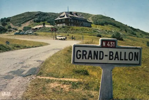 BF24671 le grand ballon point culminant des vosges france front/back image