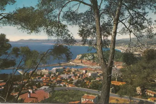 BF24587 schönes vue generale de la baie des anges france Vorder-/Rückbild