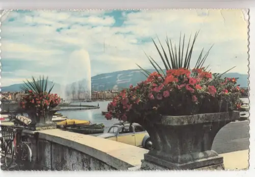 BF24122 la rade et le jet d eau geneve schwizerland Vorder-/Rückbild