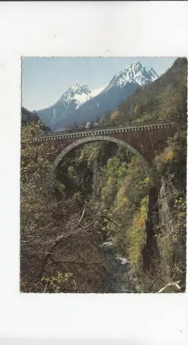 BF20946 route de gavarnie a luz st sauvier france front/back image