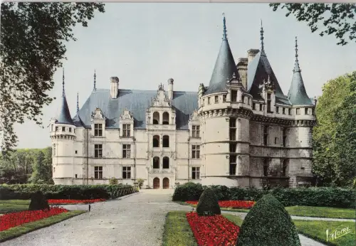 BF20244 azay le rideau le chateau i et l france front/back image