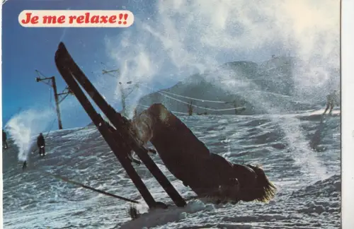 BF24624 je me relaxe ski france front/back image