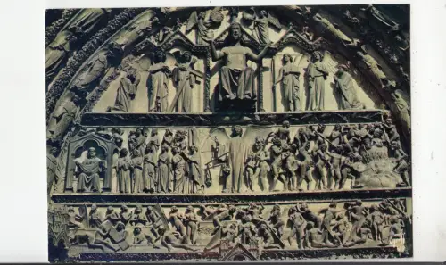 BF31413 en berry bourges cher cathedrale st etienne france front/back image