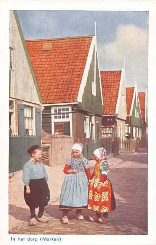 BR55732 In het Dorp Kind Enfant Marker Niederlande