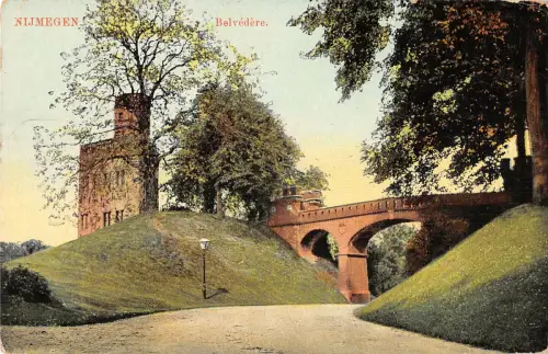 B105468 Niederlande Nijmegen Belvedere Brücke Pont Tower