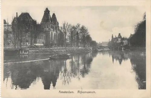 B106135 Niederlande Amsterdam Rijksmuseum Flussbrücke