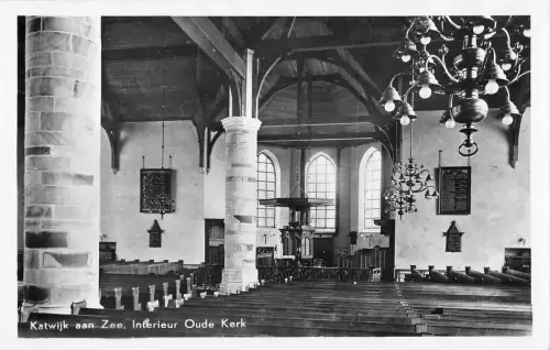 B106201 Niederlande Katwijk aan Zee Interieur Oude Kerk