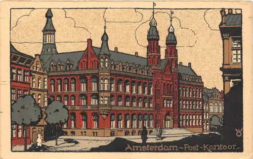 BR40300 post kantoor amsterdam niederlande Niederlande