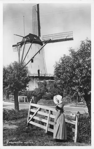 BR40043 zeeuwsche molen windmühle moulen a vent niederlande Niederlande