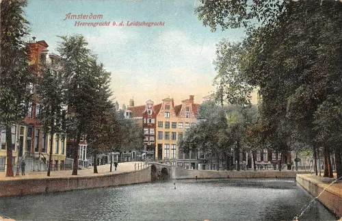 B106709 Niederlande Amsterdam Heerengracht geb. d. Leidschegracht