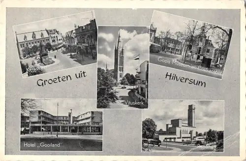 B95776 groeten uit hilversum niederlande