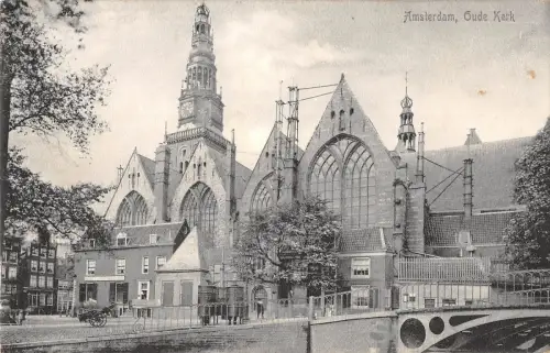 B95761 amsterdam oude kerk niederlande