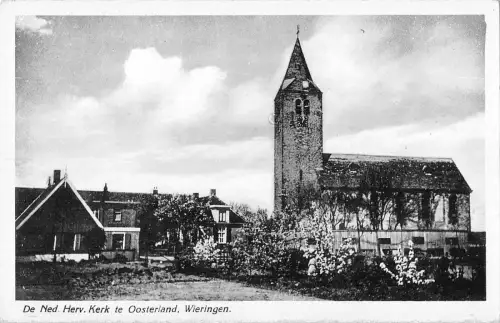 BR55791 De ned Herv Kerkte Oosterland Wieringen Niederlande