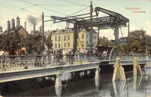 B95762 rotterdam noorderbrug niederlande