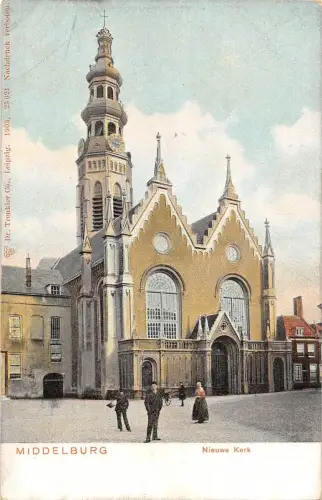 B95845 middelburg nieuwe kerk niederlande