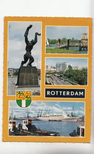 BF25224 Rotterdam Schiff Niederlande Front/Back Bild