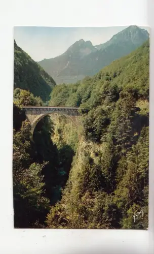 BF21845 luz saint sauveur h p le pont napoleon et le f france front/back image