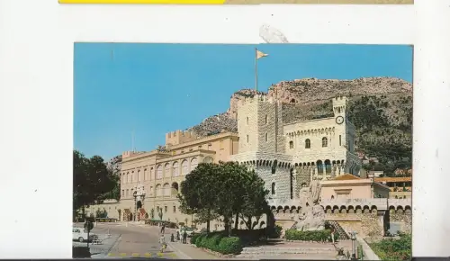 BF28526 principaute de monaco le palais de SAS france front/back image