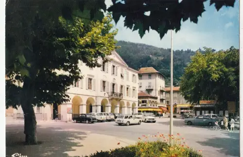 BF22120 st martin vesubie station place felix faure et france front/back image