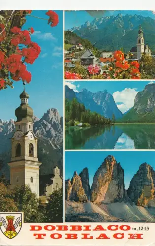 BF23613 dobbiaco toblach italy front/back image