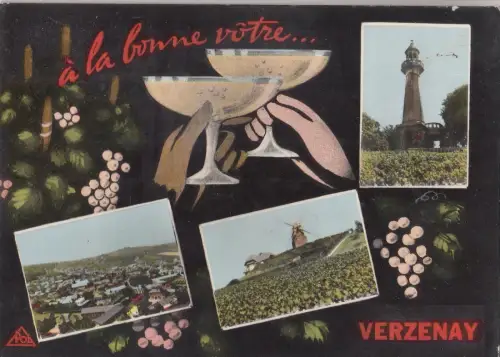 BF24451 verzenay frankreich Vorder-/Rückbild