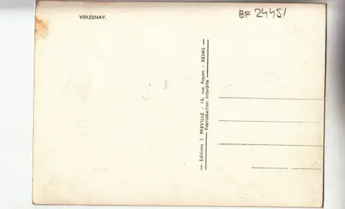 BF24451 verzenay frankreich Vorder-/Rückbild