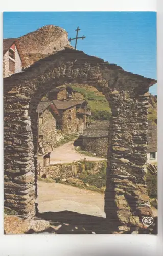 BF29938 valls d andorra canillo vista parcial tipic front/back image