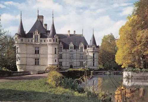 BF13038 azay le rideau lle chateau france front/back image