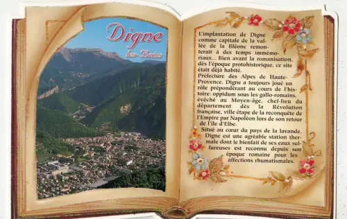 BF13737 digne les bains france front/back image