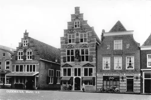 B95760 Oudewater Markt Echtfoto Niederlande